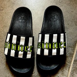 Blackcraft Cult “sinner” slides size 7 women’s never worn